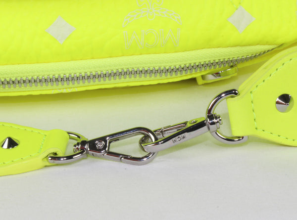NEW MCM Visetos Small Coated Canvas Crossbody Convertible Waist Bag