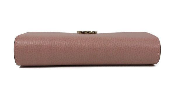 NEW GUCCI 510314 Interlocking Leather Chain Cross Body Wallet Bag, Pink