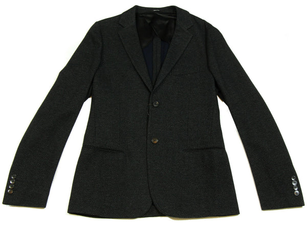 NEW/AUTHENTIC $1760 GUCCI 353002 Men's Wool Blend Jacket, Black/Gray 54G/44US