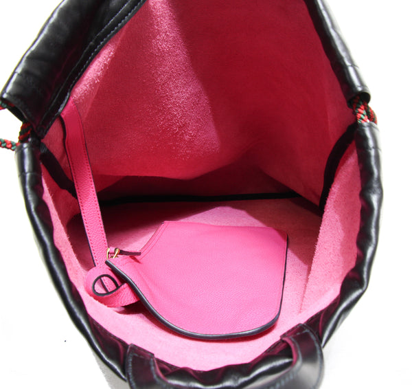 NEW GUCCI 516639 Leather Backpack, Pink