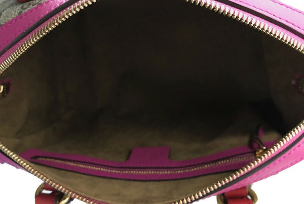 NEW/AUTHENTIC GUCCI 409529 GG Supreme Small Top Handle Handbag, Multicolor