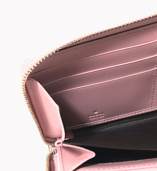 NEW/AUTHENTIC GUCCI Women's 410105 Leather GG Guccissima Continental Wallet