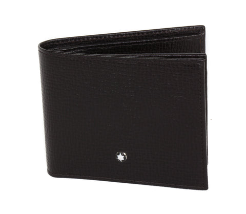 NEW MONTBLANC Men's Meisterstuck Leather Bifold Wallet, Brown