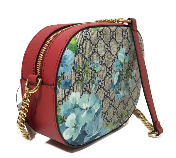 NEW/AUTHENTIC GUCCI GG Supreme Blooms Crossbody Bag