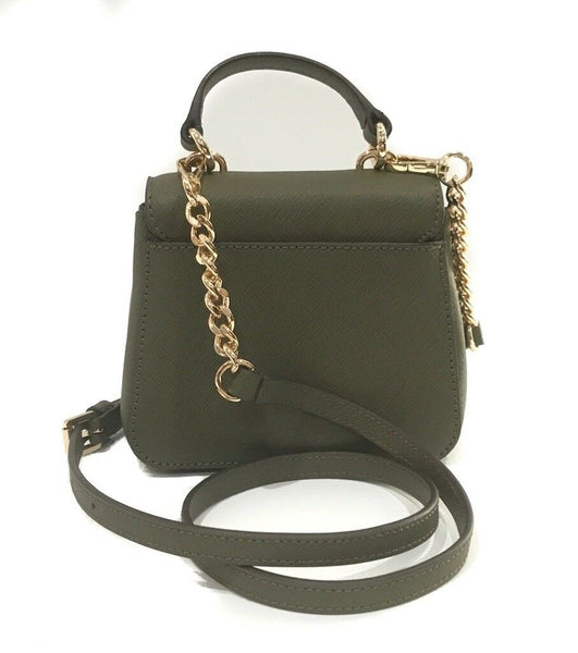 NWT MICHAEL KORS Hamilton Traveler Leather Messenger Crossbody Bag