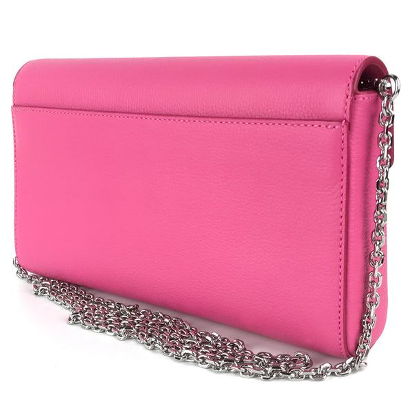 NEW MCM Medium Millie Leather Crossbody, Pink