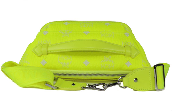 NEW MCM Visetos Small Coated Canvas Crossbody Convertible Waist Bag