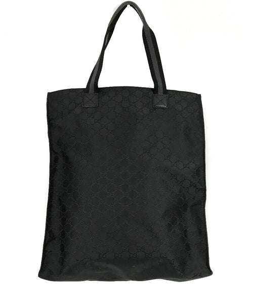 NEW/AUTHENTIC GUCCI GG Nylon Open Top Tote Bag