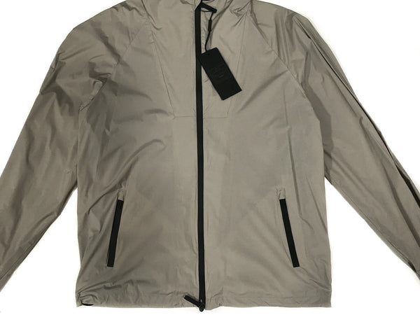 GUCCI 304834 Viaggio Collection Men’s Nylon Stretch Hooded Sports Jacket, Sz 54