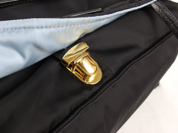 NEW PRADA Pattina Nylon Messenger Bag, Multicolor
