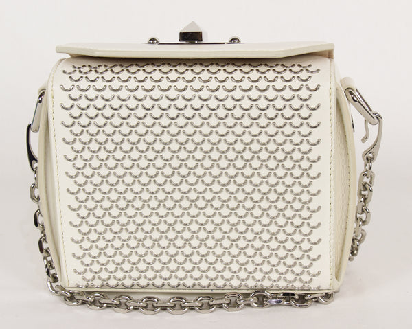 NEW ALEXANDER MCQUEEN Box 16 Leather Convertible Crossbody Bag