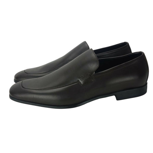 NEW/AUTHENTIC GUCCI 278958 Men’s Leather Loafer, Brown 12.5G/13.5 US Display