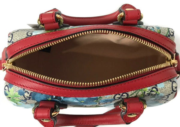 NEW/AUTHENTIC GUCCI GG Supreme Mini Blooms Crossbody Bag