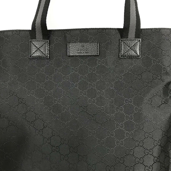 NEW/AUTHENTIC GUCCI GG Nylon Open Top Tote Bag