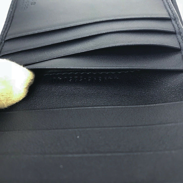 NEW/AUTHENTIC GUCCI 449395 Microguccissima Midnight Wallet, Blue