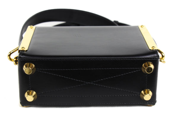 NEW ALEXANDER MCQUEEN Box 19 Convertible Seta Lux Leather Crossbody Bag