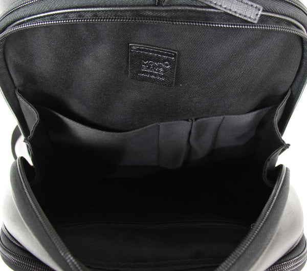 NEW MONTBLANC 119999 Sartorial Small Leather Expandable Backpack