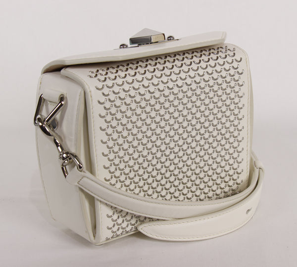 NEW ALEXANDER MCQUEEN Box 16 Leather Convertible Crossbody Bag