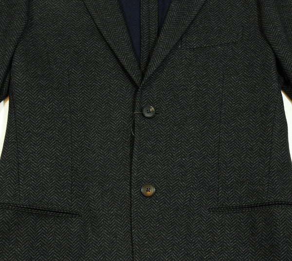 NEW/AUTHENTIC $1760 GUCCI 353002 Men's Wool Blend Jacket, Black/Gray 54G/44US