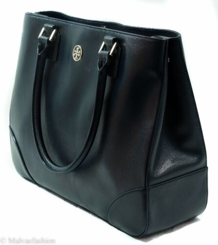 NWT Tory Burch Robinson East/West Tote Handbag Bag, Blue