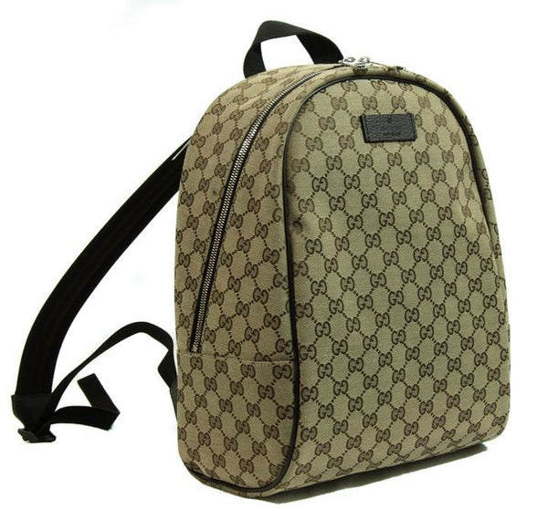 NEW/AUTHENTIC GUCCI 449906 Canvas GG Guccissima Travel Backpack