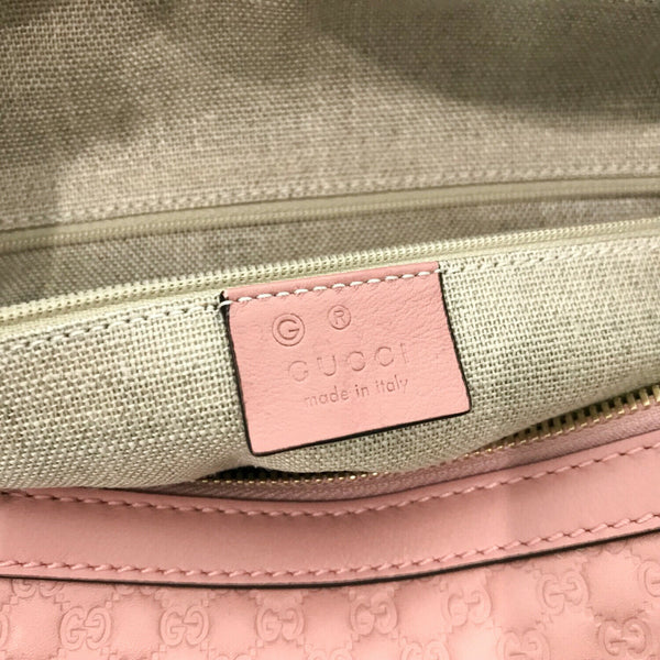 NEW/AUTHENTIC GUCCI Microguccissima Leather Hobo Shoulder Bag