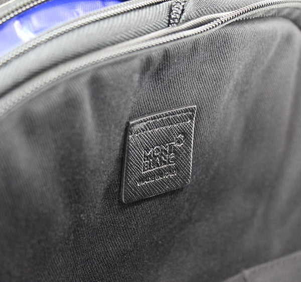 NEW MONTBLANC 119999 Sartorial Small Leather Expandable Backpack