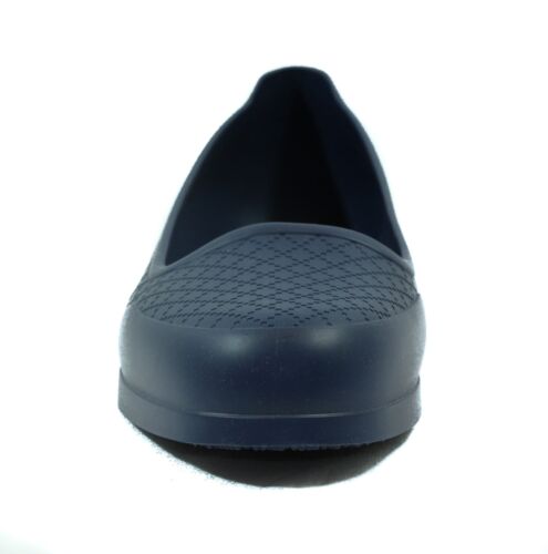 NEW/AUTHENTIC GUCCI Men's Rubber Diamante Overshoe, Blue Size 10