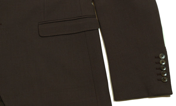 NEW/AUTHENTIC $1760 GUCCI 308502 Men's Wool Blend Jacket, Brown 56G