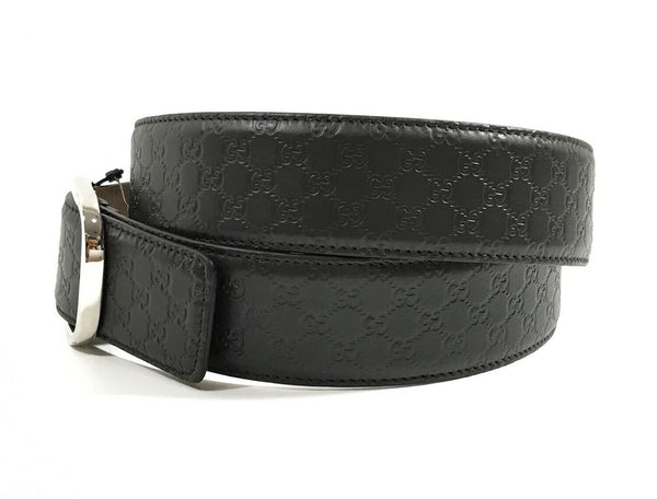 NEW/AUTHENTIC GUCCI 449716 Microguccissima Leather Belt, Dark Brown 105-42