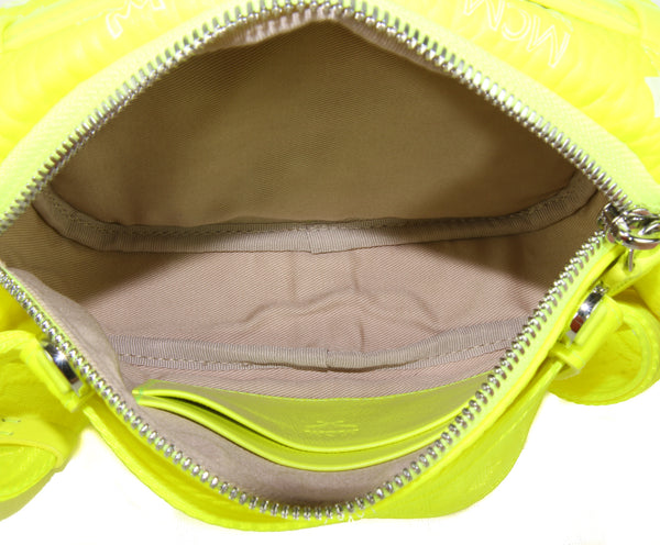 NEW MCM Visetos Small Coated Canvas Crossbody Convertible Waist Bag