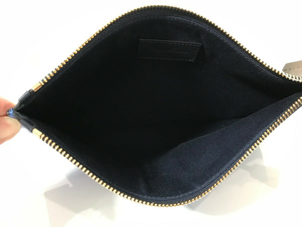 $495 NEW Ralph Lauren February Large Zip Pouch, Multicolor