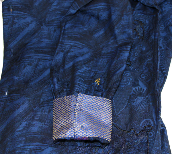NWT ROBERT GRAHAM Men's Classic Fit Limited Edition The Rati Cotton Shirt, Sz L