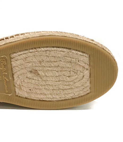 NIB RALPH LAUREN Geyla Suede Espadrille, Size 38/8 US
