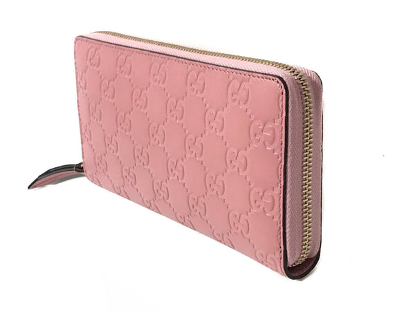 NEW/AUTHENTIC GUCCI Women's 410105 Leather GG Guccissima Continental Wallet