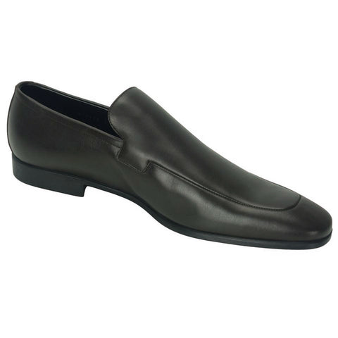 NEW/AUTHENTIC GUCCI 278958 Men’s Leather Loafer, Brown 12.5G/13.5 US Display