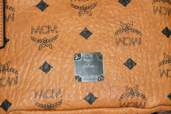 NEW MCM Visetos Coated Canvas Large Sling Waist Bag Fanny Pack