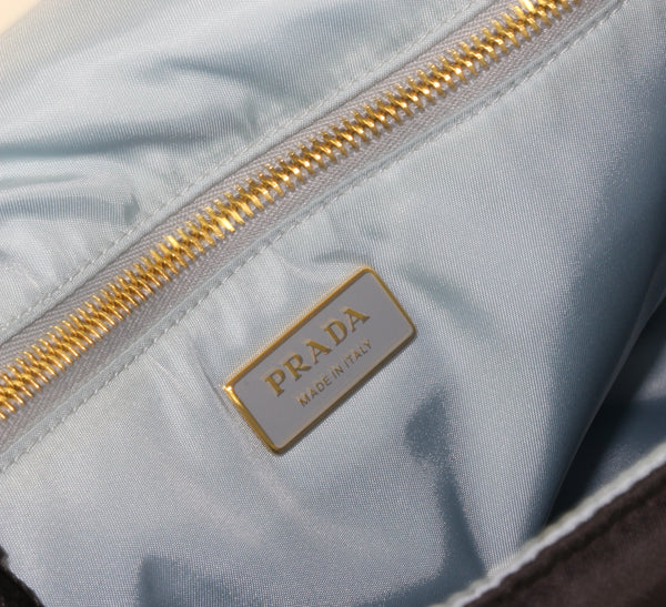 NEW PRADA Pattina Nylon Messenger Bag, Multicolor