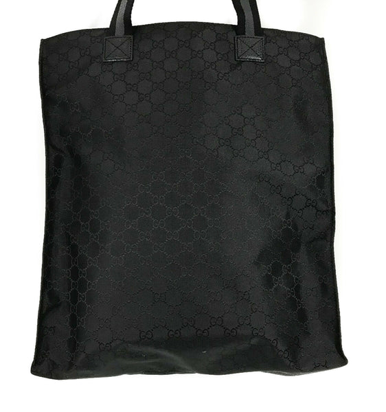 NEW/AUTHENTIC GUCCI GG Nylon Open Top Tote Bag