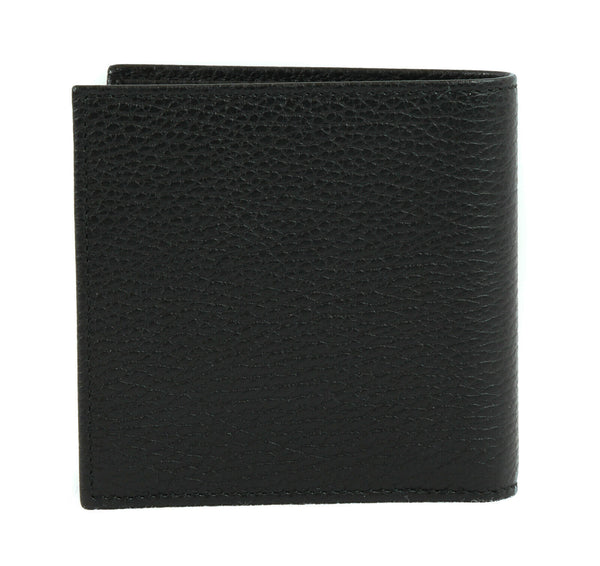 NEW/AUTHENTIC GUCCI 150413 Men's Leather Bifold Wallet, Black