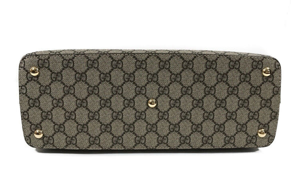 NEW/AUTHENTIC GUCCI 409534 GG Supreme Tote Handbag, Multicolor