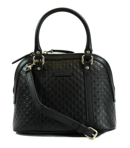 NEW/AUTHENTIC GUCCI 449654 GG Microguccissima Mini Dome Leather Crossbody Bag