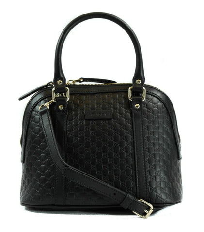 NEW/AUTHENTIC GUCCI 449654 GG Microguccissima Mini Dome Leather Crossbody Bag