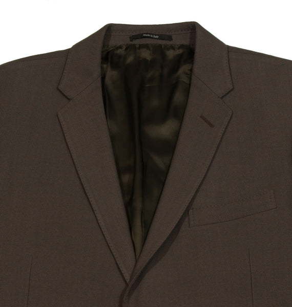 NEW/AUTHENTIC $1760 GUCCI 308502 Men's Wool Blend Jacket, Brown 56G