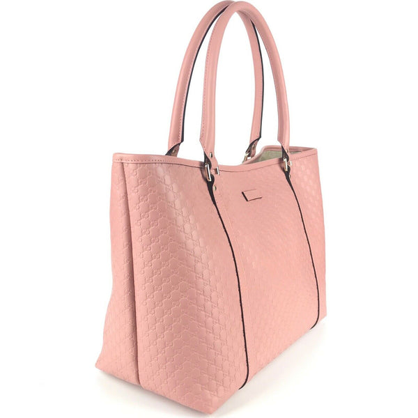 NEW/AUTHENTIC GUCCI 449647 Microguccissima Leather Open top Tote Handbag