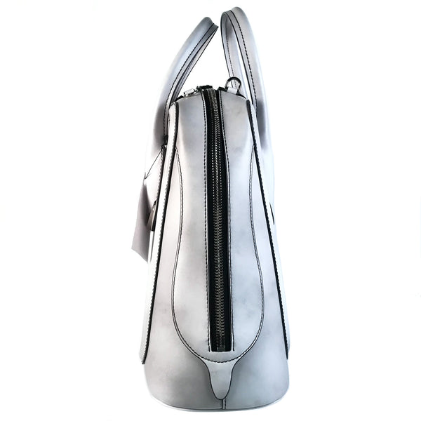 NEW ALEXANDER MCQUEEN North South Pinter Top Handle Leather Bag