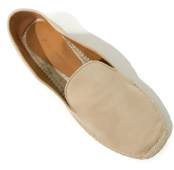 NIB RALPH LAUREN Geyla Suede Espadrille, Size 38/8 US