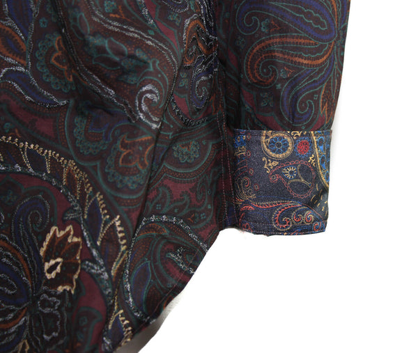 NWT ROBERT GRAHAM Men's Classic Fit Carlyle Cotton Shirt, Sz M