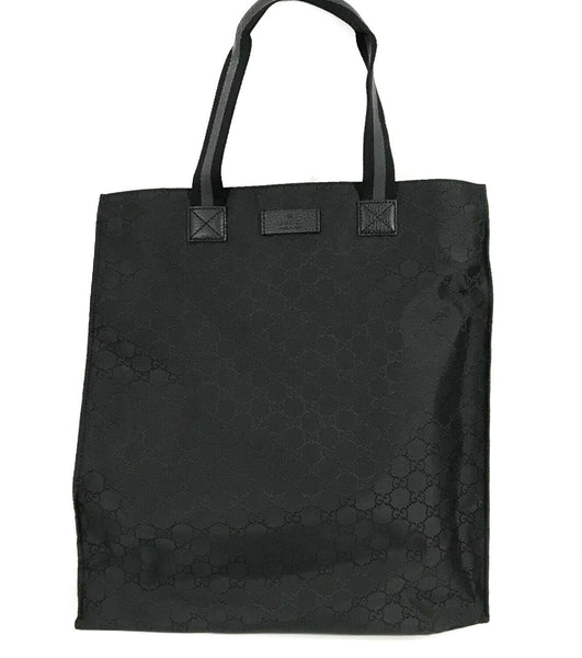 NEW/AUTHENTIC GUCCI GG Nylon Open Top Tote Bag