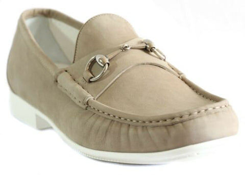 NEW/AUTHENTIC GUCCI 337060 Men's Suede Horsebit Loafer Shoes, US 13.5